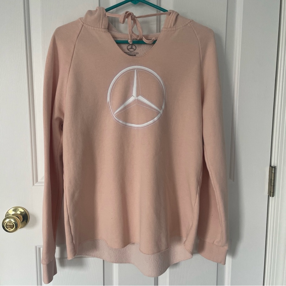 Women's Light Pink Logo Hoodie